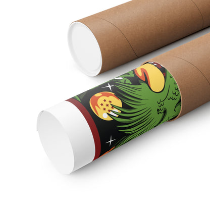 Dragon Shenron Matte Poster - Perfect Wall Art for Anime Fans - CreativeRino