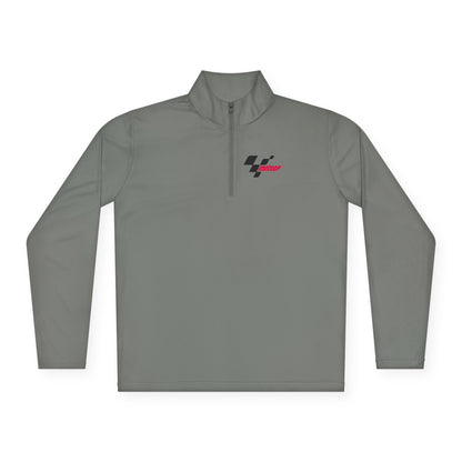 MotoGp Unisex Quarter-Zip Pullover - Stylish Sportswear for Active Lifestyles - CreativeRino