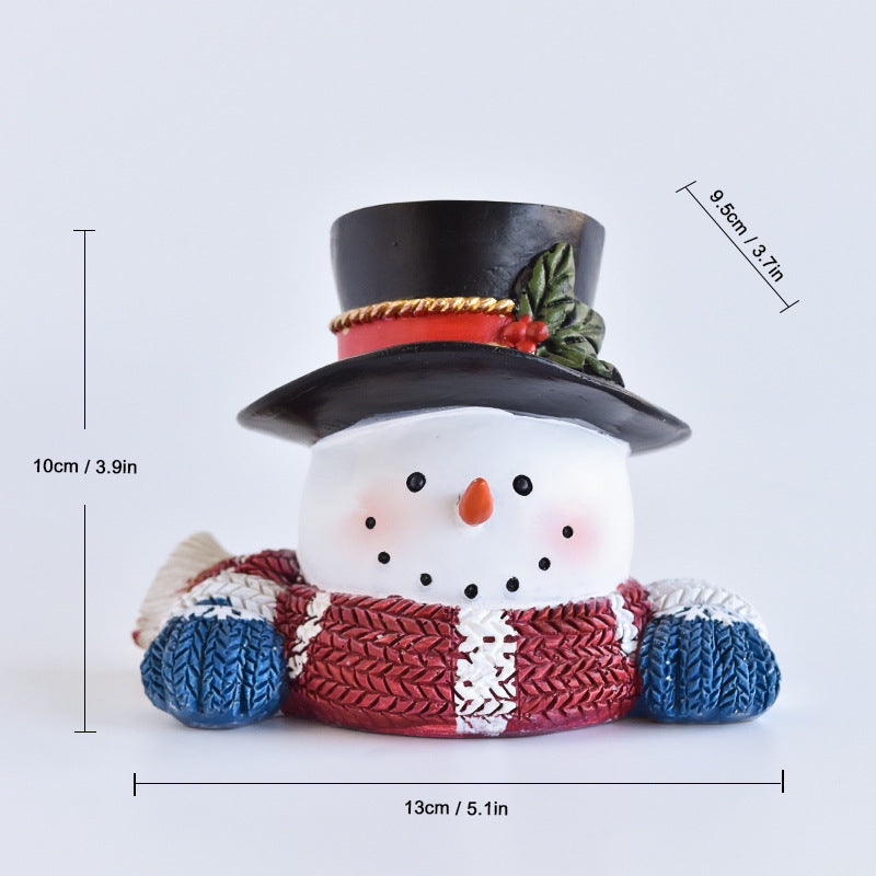 Creative Snowman Christmas Figurine Decor
