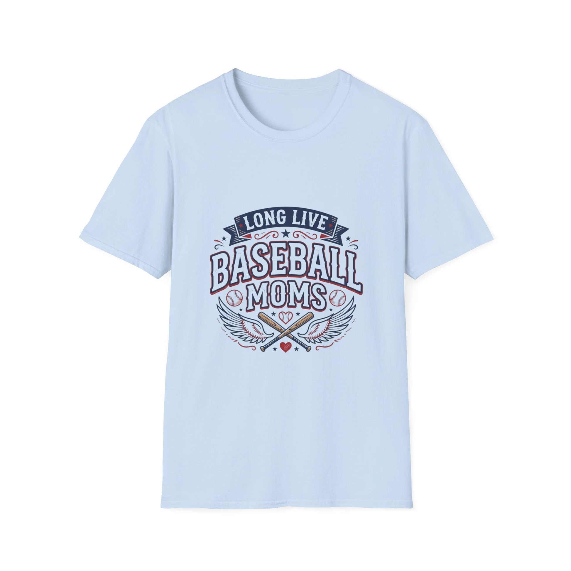 Long Live Baseball Moms T-Shirt Printify