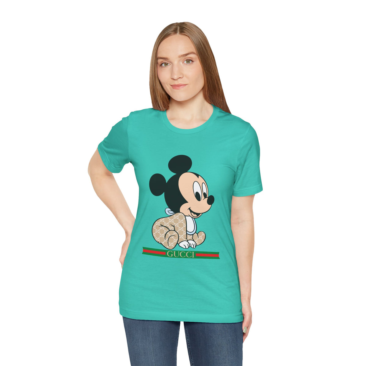Mickey Mouse Gucci Inspired Unisex Tee - CreativeRino