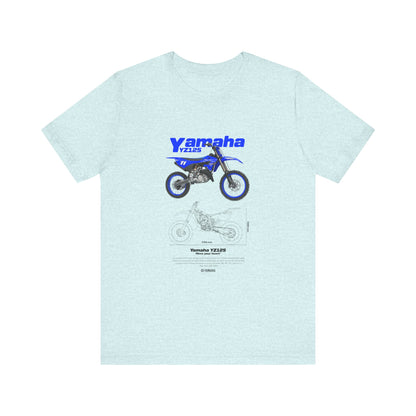 Yamaha YZ125 Bike Graphic Tee – Unisex Jersey Short Sleeve T-shirt - CreativeRino