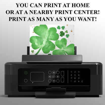 St. Patrick's Day Party Invitation Template - CreativeRino