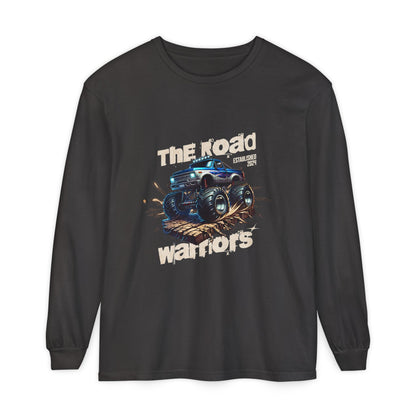Monster Truck Long Sleeve T-Shirt - The Road Warriors Design - CreativeRino