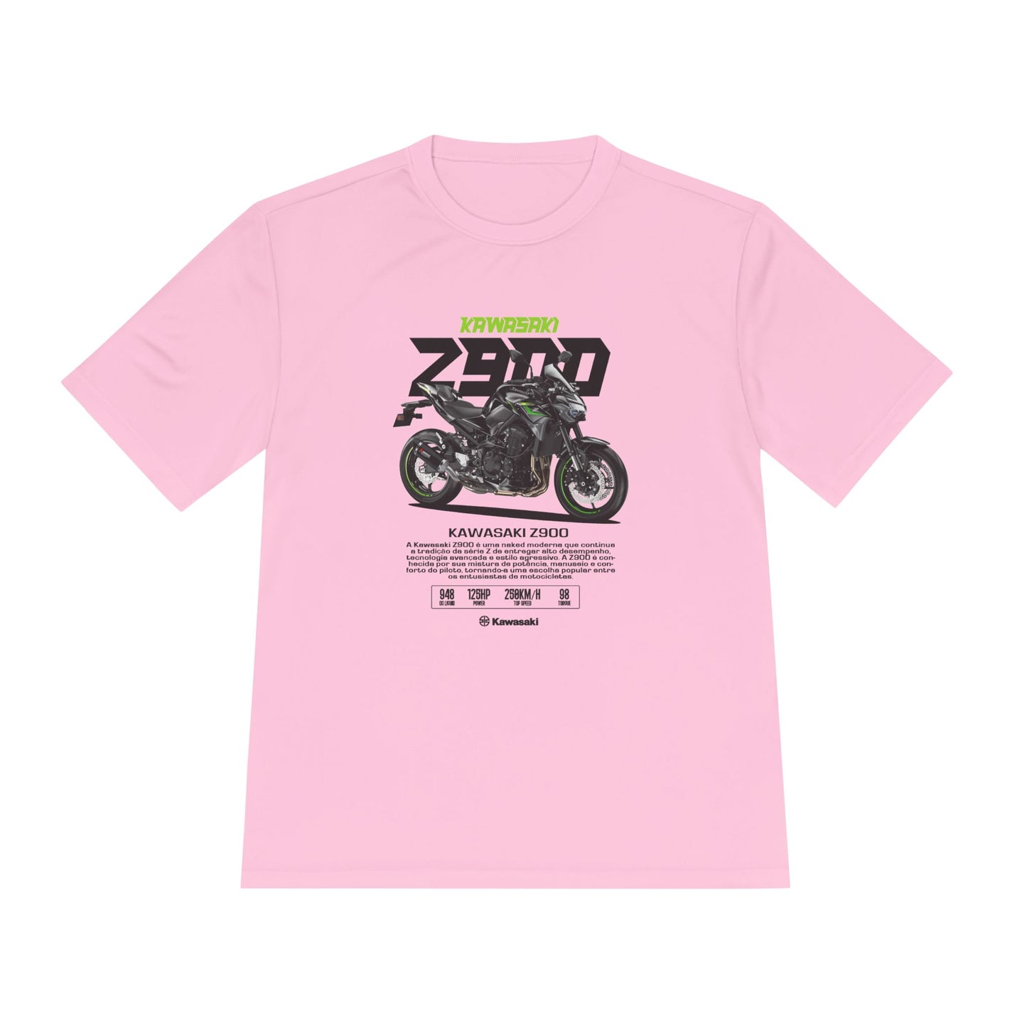 Kawasaki Z900 Unisex Moisture-Wicking Tee - Perfect T-shirt for Motorcycle Enthusiasts - CreativeRino