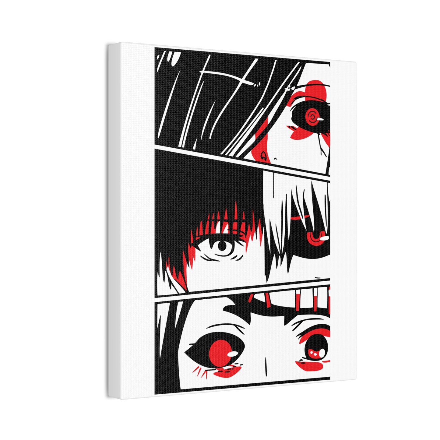 Tokyo Ghoul Canvas Art Print - Anime Character Design - CreativeRino