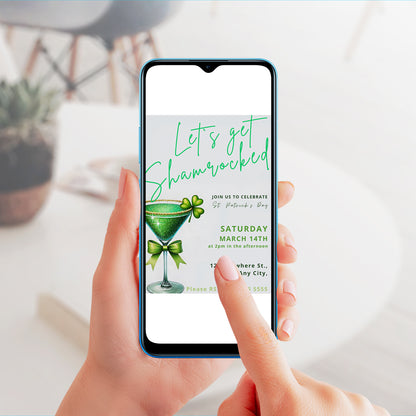 St. Patrick's Party Invitation Template - CreativeRino