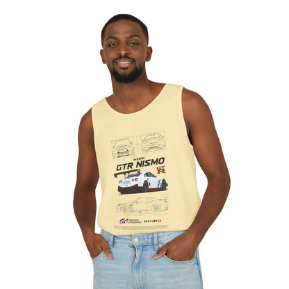 Nissan GTR Nismo Graphic Unisex Tank Top - Perfect T-shirt for Car Enthusiasts - CreativeRino