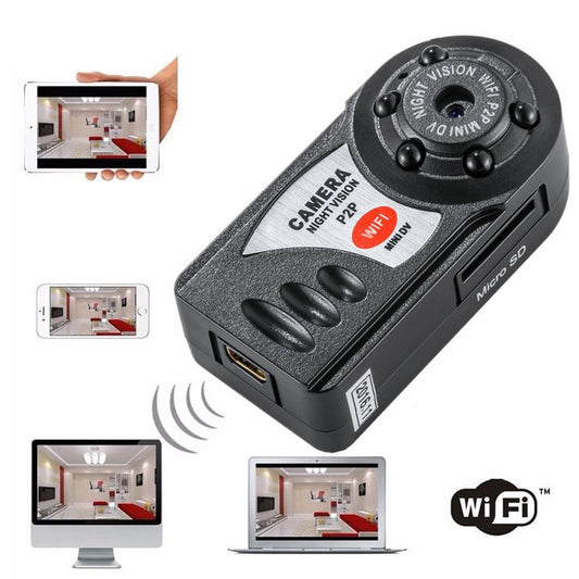 Mini WiFi Camera Wireless Securiy Video Camera With Infrared Night Vision Wireless DVR CreativeRino