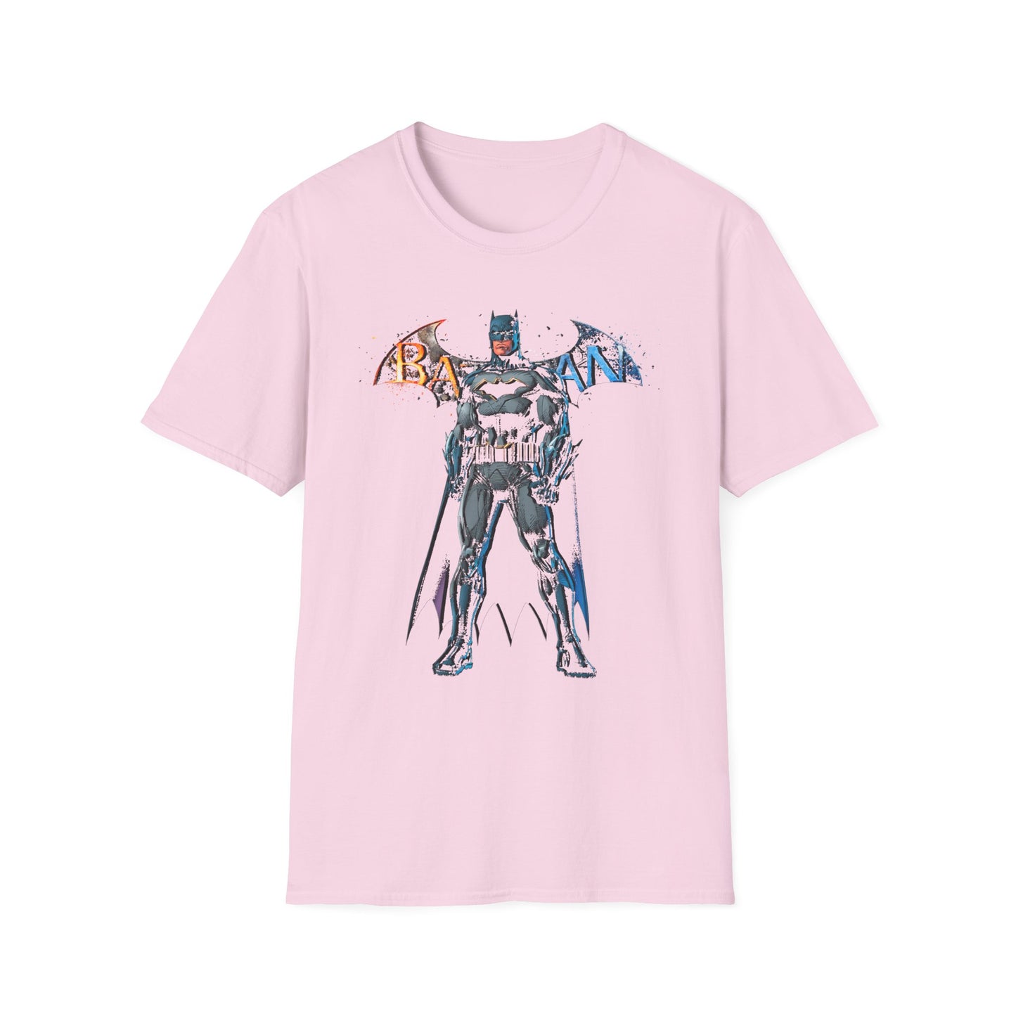 Vintage Batman Graphic Unisex Softstyle T-Shirt - CreativeRino