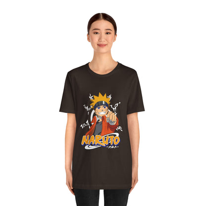 Naruto Graphic Unisex Jersey Tee – Anime T-shirt Fan Apparel - CreativeRino