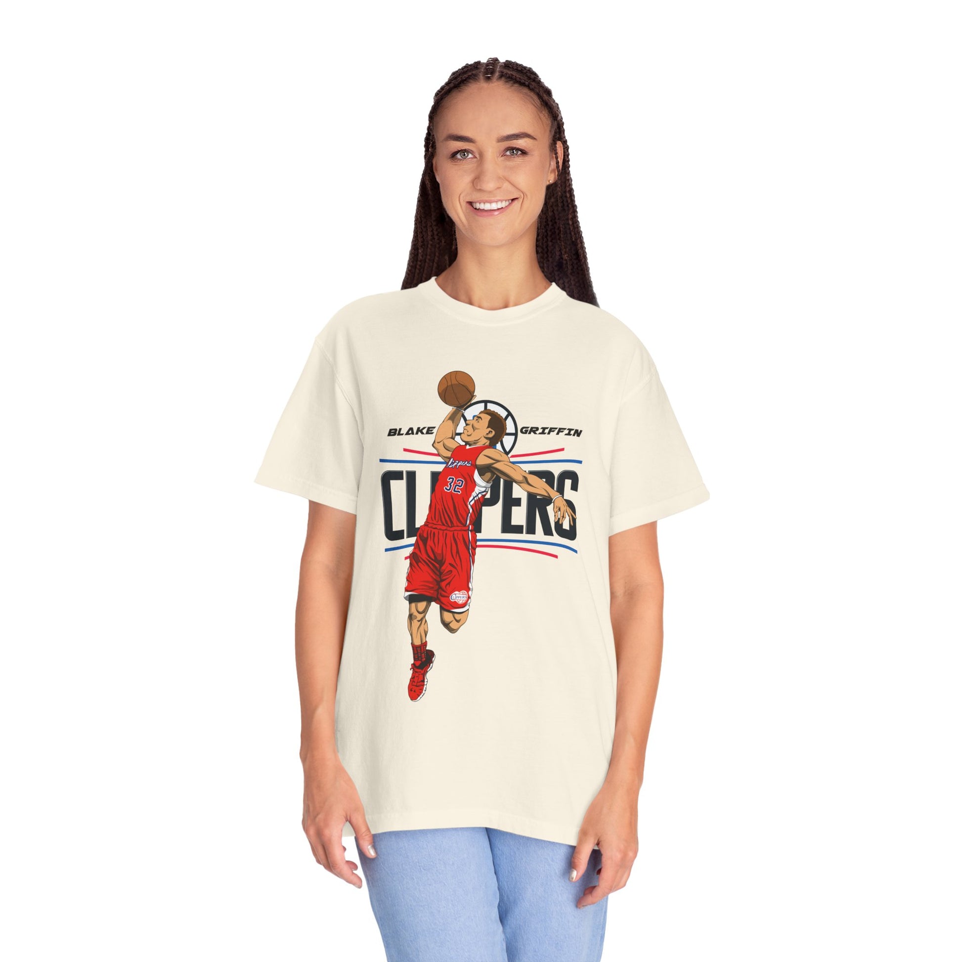 Blake Griffin Clippers Unisex T-shirt - Sports Fan Apparel Basketball Tee - CreativeRino