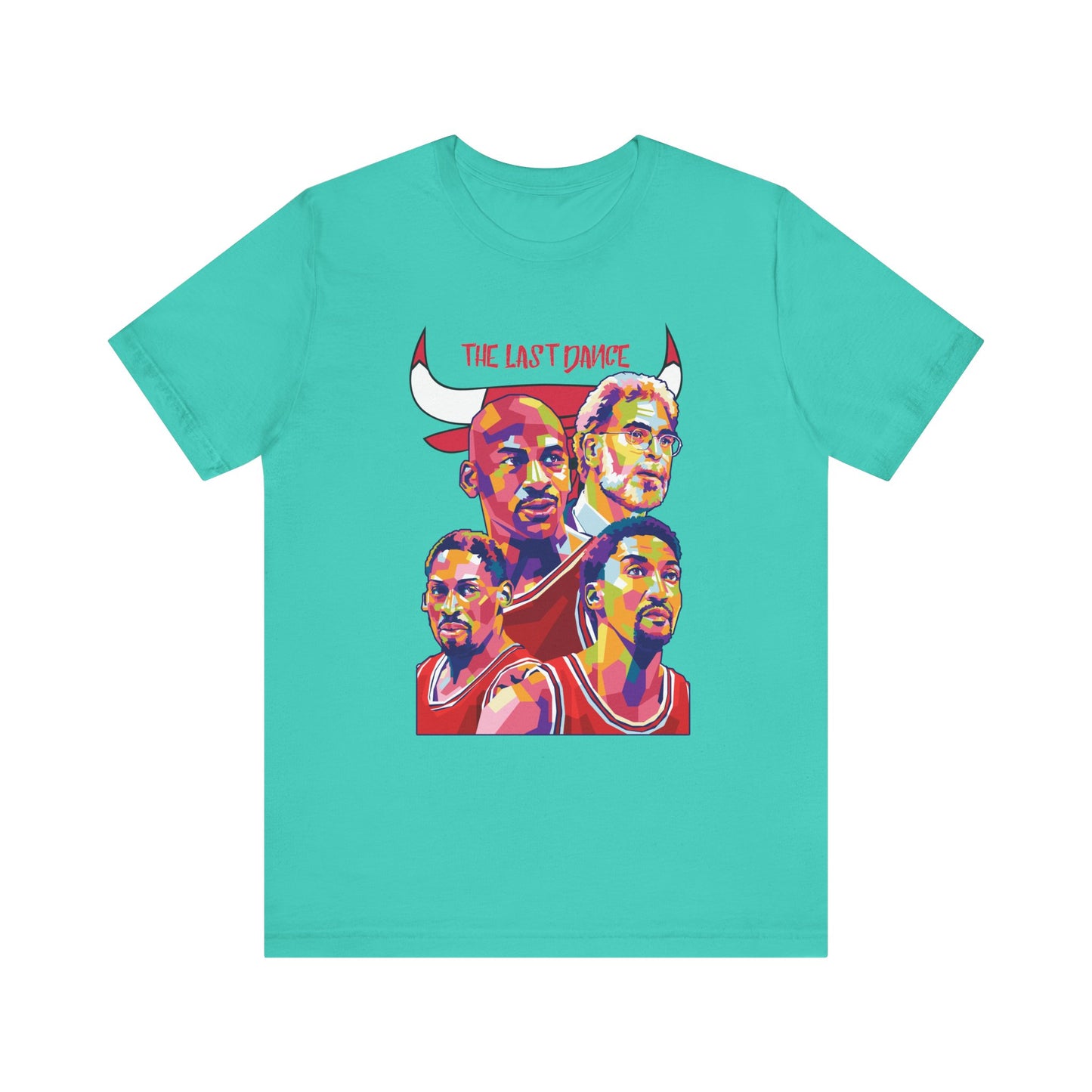 Unisex chicago bulls Jersey Short Sleeve Tee Basketball T-shirt - CreativeRino