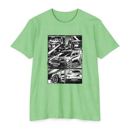 Stylish Car Enthusiast T-Shirt - Unisex CVC Jersey Design - CreativeRino