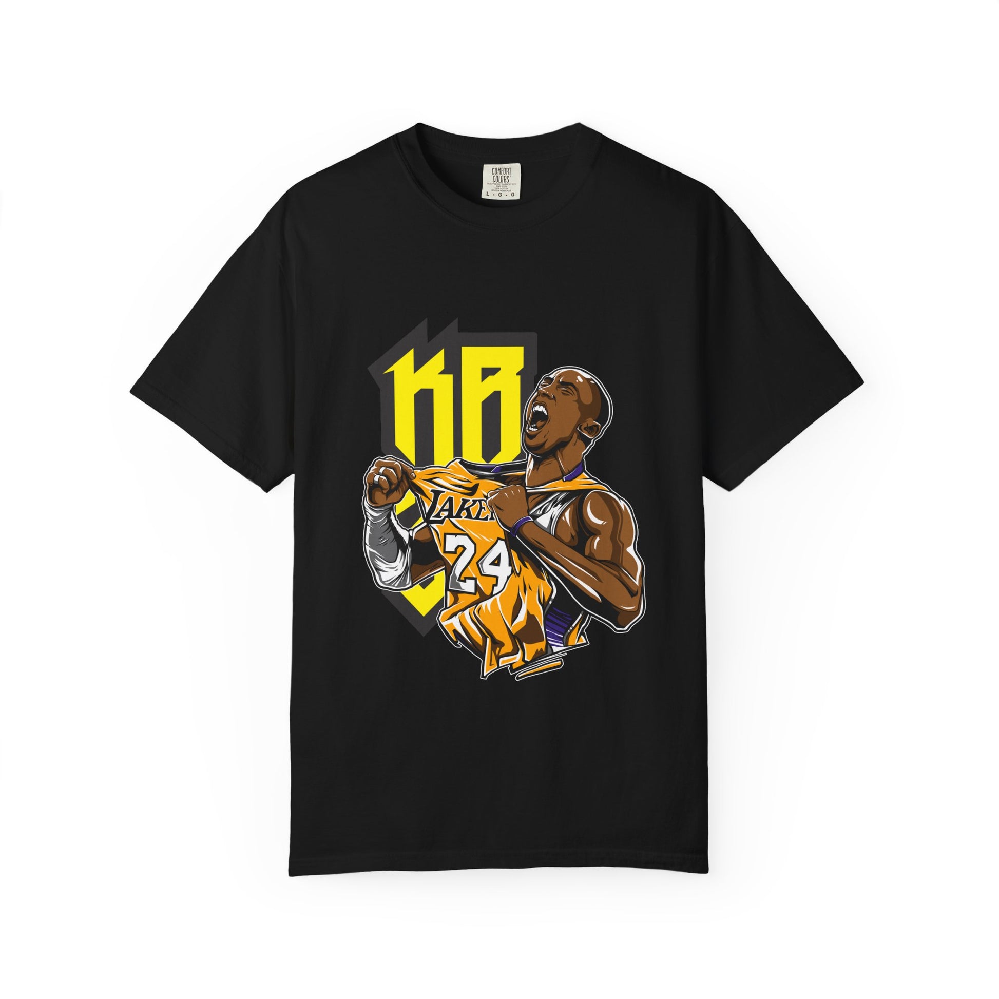 Kobe Bryant Unisex Garment-Dyed T-Shirt | Basketball Fan Tee | Sports Apparel - CreativeRino