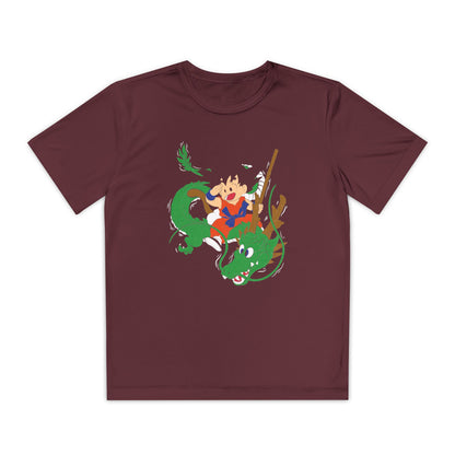 Dragon Ball Youth Tee - Fun and Adventurous Graphic Anime T-shirt for Kids - CreativeRino