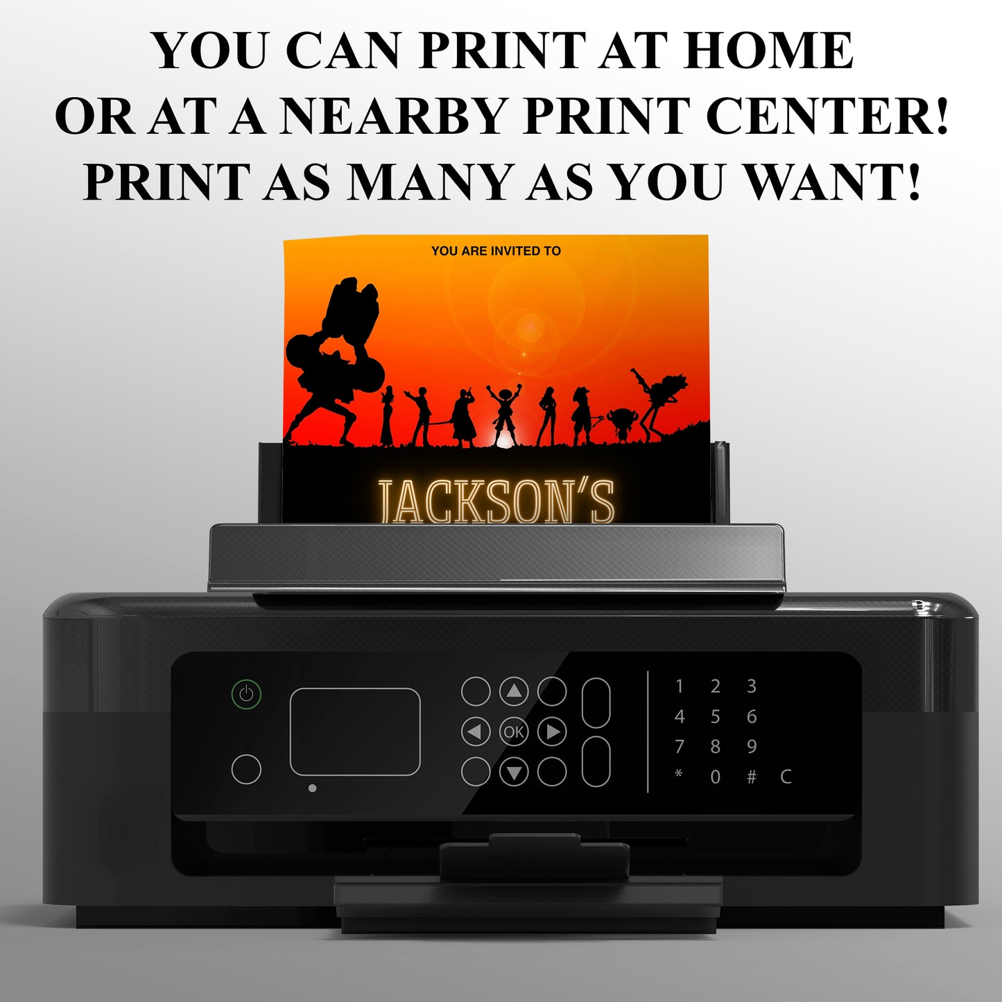 One Piece Birthday Invitation Template - CreativeRino