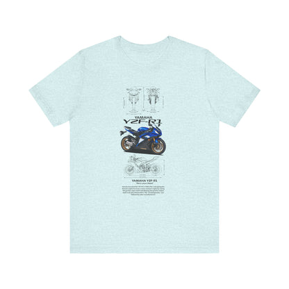 Yamaha YZF-R3 Motorcycle Unisex Tee - Perfect T-shirt for Riders and Fans - CreativeRino
