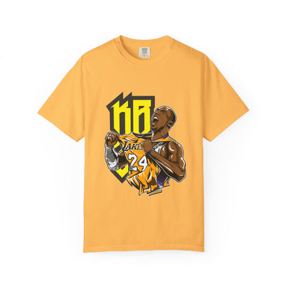 Kobe Bryant Unisex Garment-Dyed T-Shirt | Basketball Fan Tee | Sports Apparel - CreativeRino