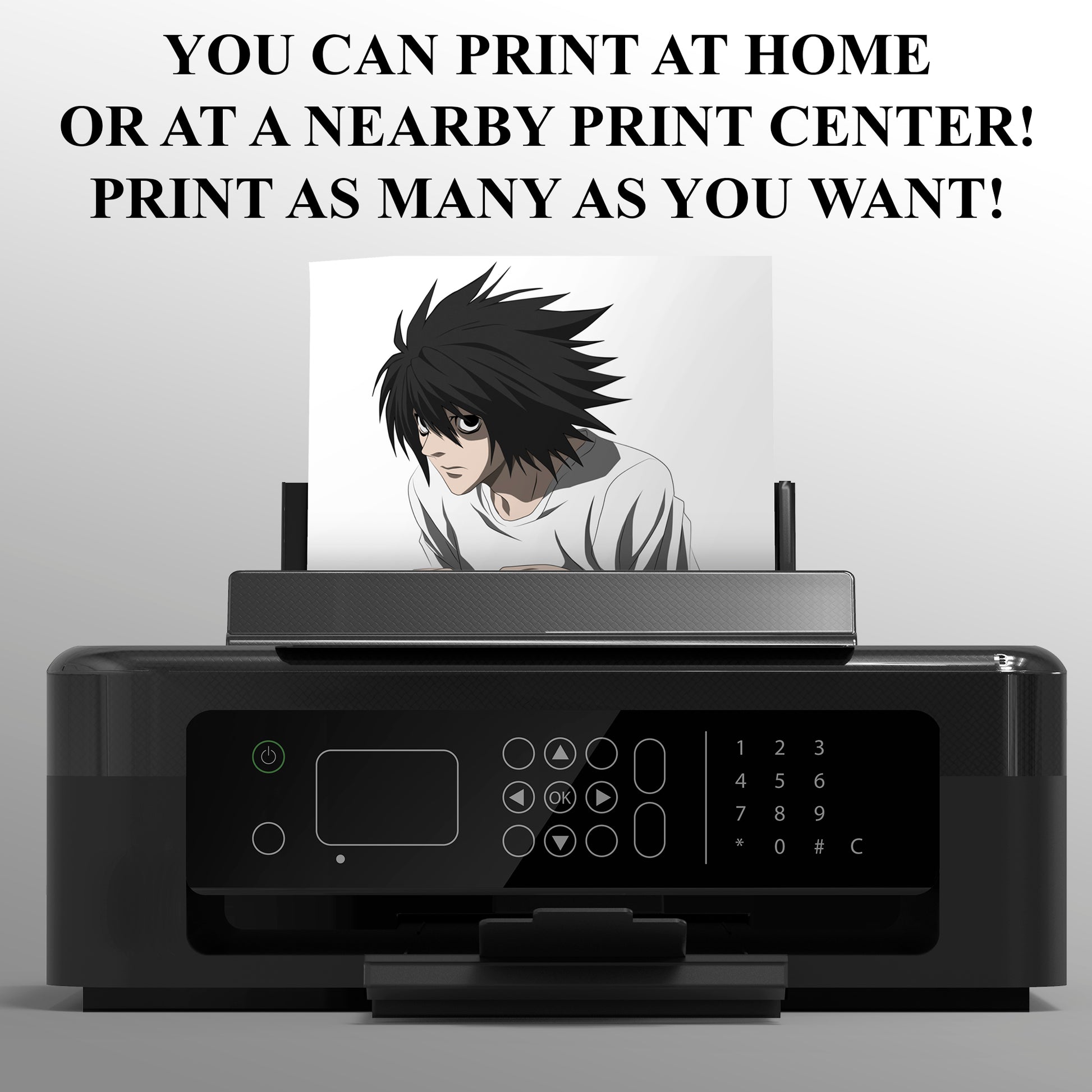 Death Note Birthday Invitation Template - CreativeRino