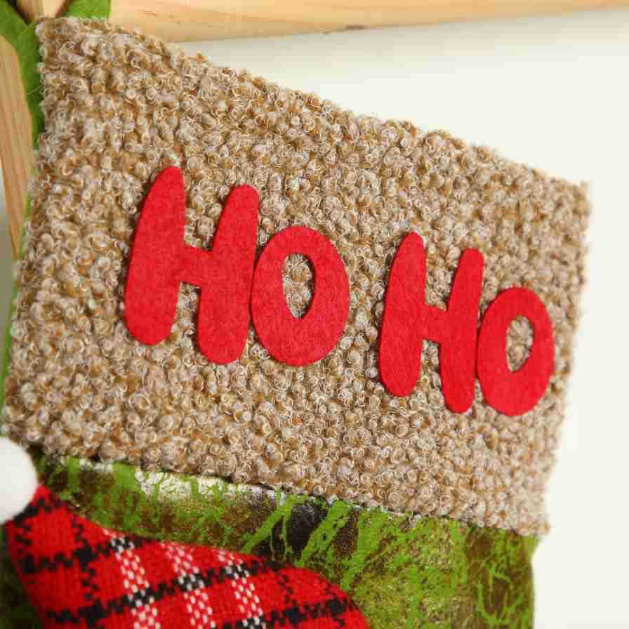 Christmas Character Socks Gift Bag | Santa, Elk & Snowman Decorative Hanging Pendant (Candy & Small Gift Holder) eprolo