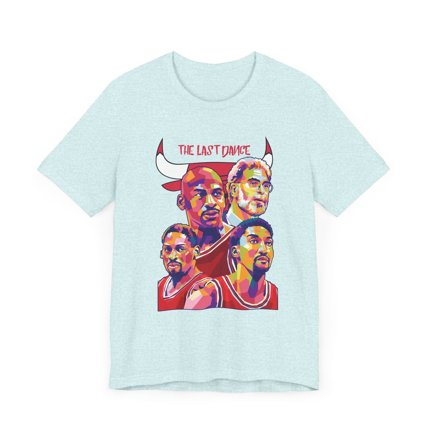 Unisex chicago bulls Jersey Short Sleeve Tee Basketball T-shirt - CreativeRino