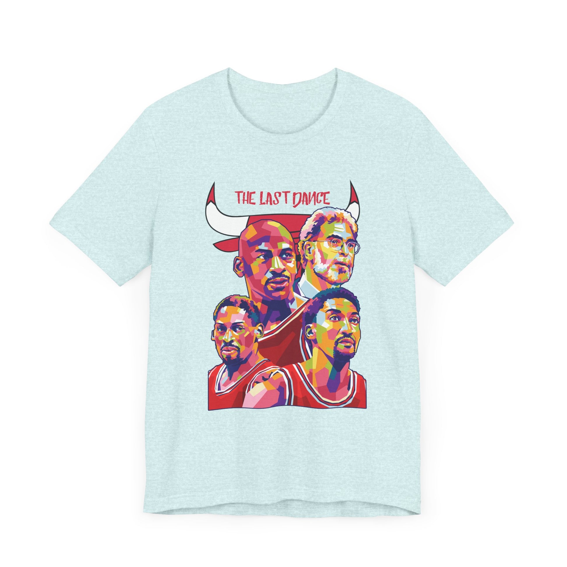 Unisex chicago bulls Jersey Short Sleeve Tee Basketball T-shirt - CreativeRino