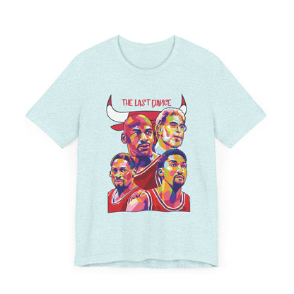 Unisex chicago bulls Jersey Short Sleeve Tee Basketball T-shirt - CreativeRino
