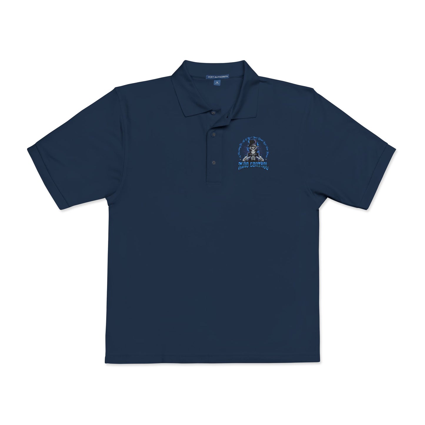 Mino Control Embroidered Unisex Polo Shirt – Classic Style for Everyday Comfort - CreativeRino