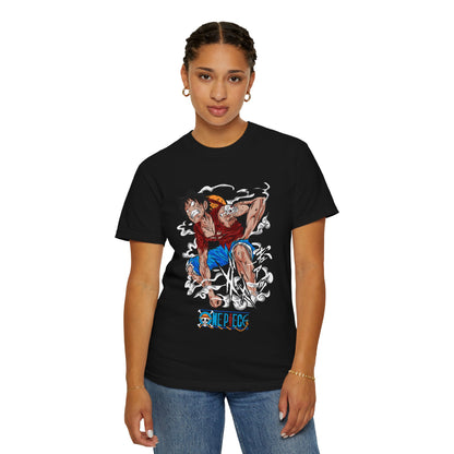 Anime-Inspired Unisex Garment-Dyed Tee - Perfect T-shirt for Fans of One Piece - CreativeRino