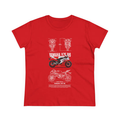 Yamaha YZF-R6 Graphic Tee for Motorcycle Enthusiasts - CreativeRino