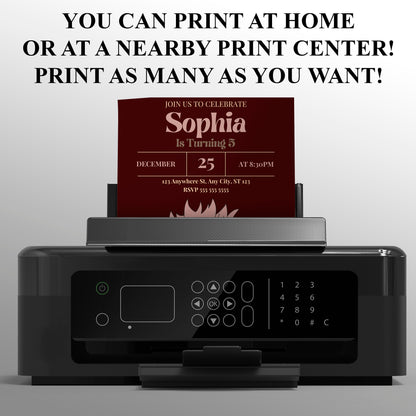 Jujutsu Kaisen Birthday Invitation Template - CreativeRino