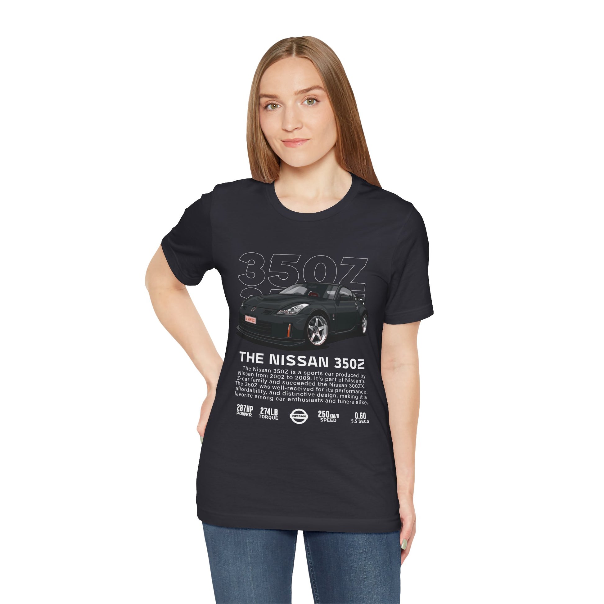 Nissan 350Z Unisex Tee – Perfect for Car Enthusiasts and Motoring Events - CreativeRino