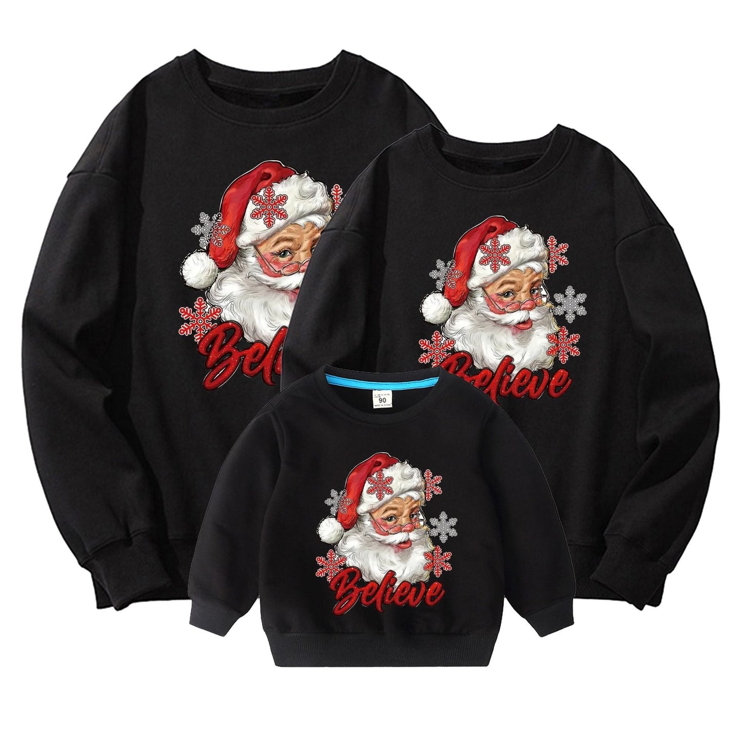 Santa Grinch Family Hoodie Pure Cotton New Year Christmas Hoodies eprolo