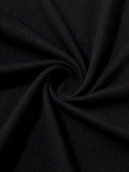 Women's Christmas Gnome Pattern Short Sleeve T-Shirt | Classic Black, Red, White Casual Crewneck Top | Holiday Graphic Tee eprolo