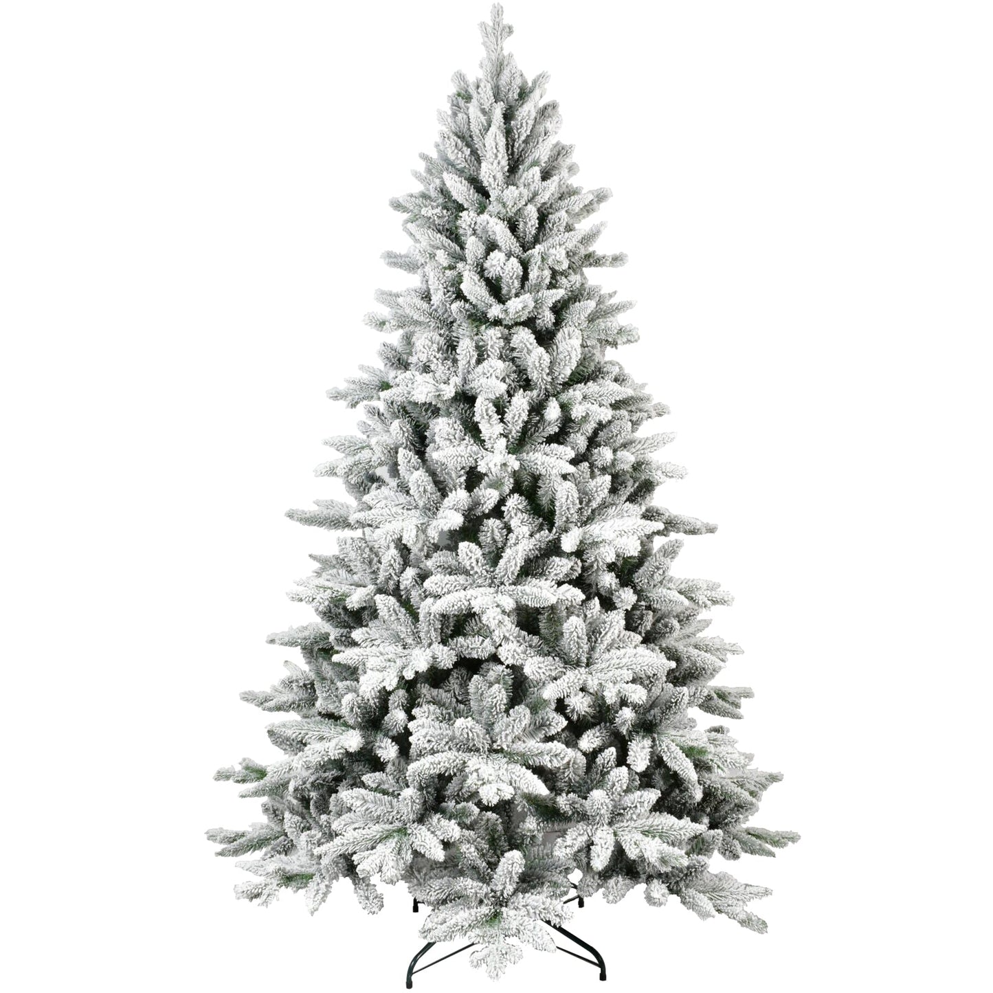 5FT Snow Flocked Artificial Christmas Tree | Realistic PE & PVC Blend for Cozy Decor eprolo