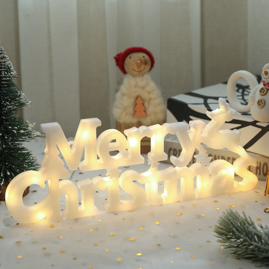 Merry Christmas LED Lighted Sign | Festive Wall Decor eprolo