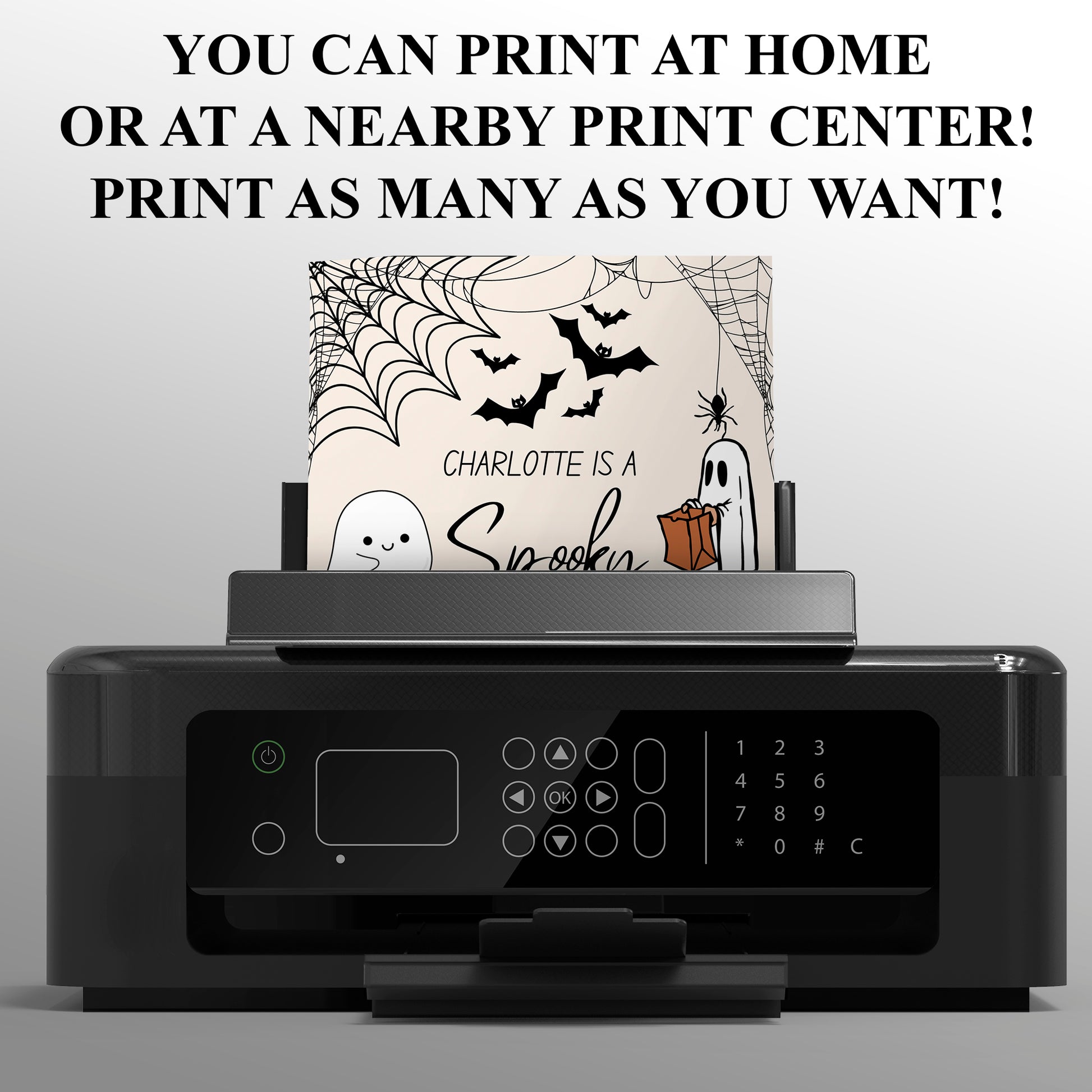 Spooky One Halloween Birthday Party Invitation Template - CreativeRino