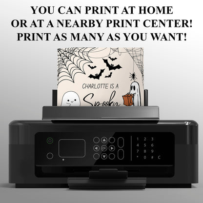 Spooky One Halloween Birthday Party Invitation Template - CreativeRino