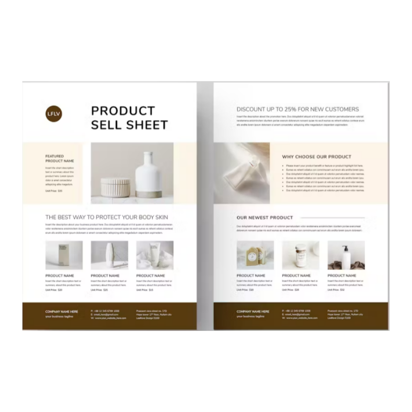 3 Product Sheet Template Bundle | Product Specification Sheet Template| Product Sell Sheet Template | Product Fact Sheet | Technical Data Sheet