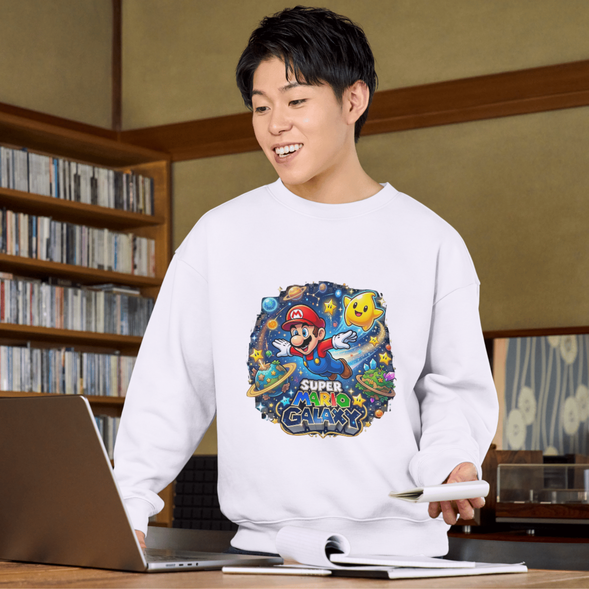 Super Mario Galaxy PNG | Mario Space Theme Clipart CreativeRino