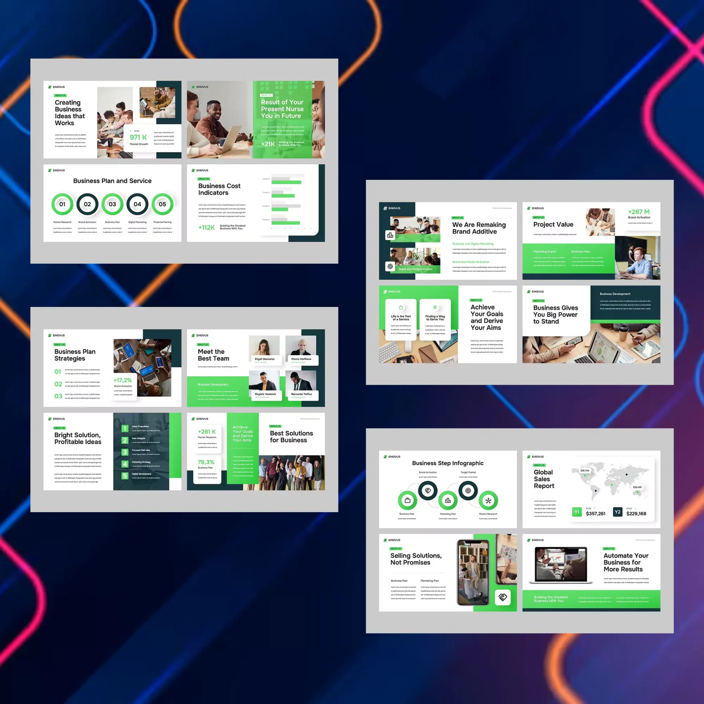 10 Project Management Powerpoint Presentation Template Bundle CreativeRino