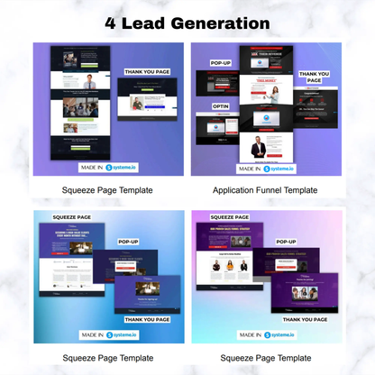 50+ Systeme.io Funnel and Website Templates CreativeRino