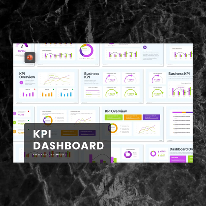 6 KPI Dashboard Powerpoint Presentation Template Bundle CreativeRino