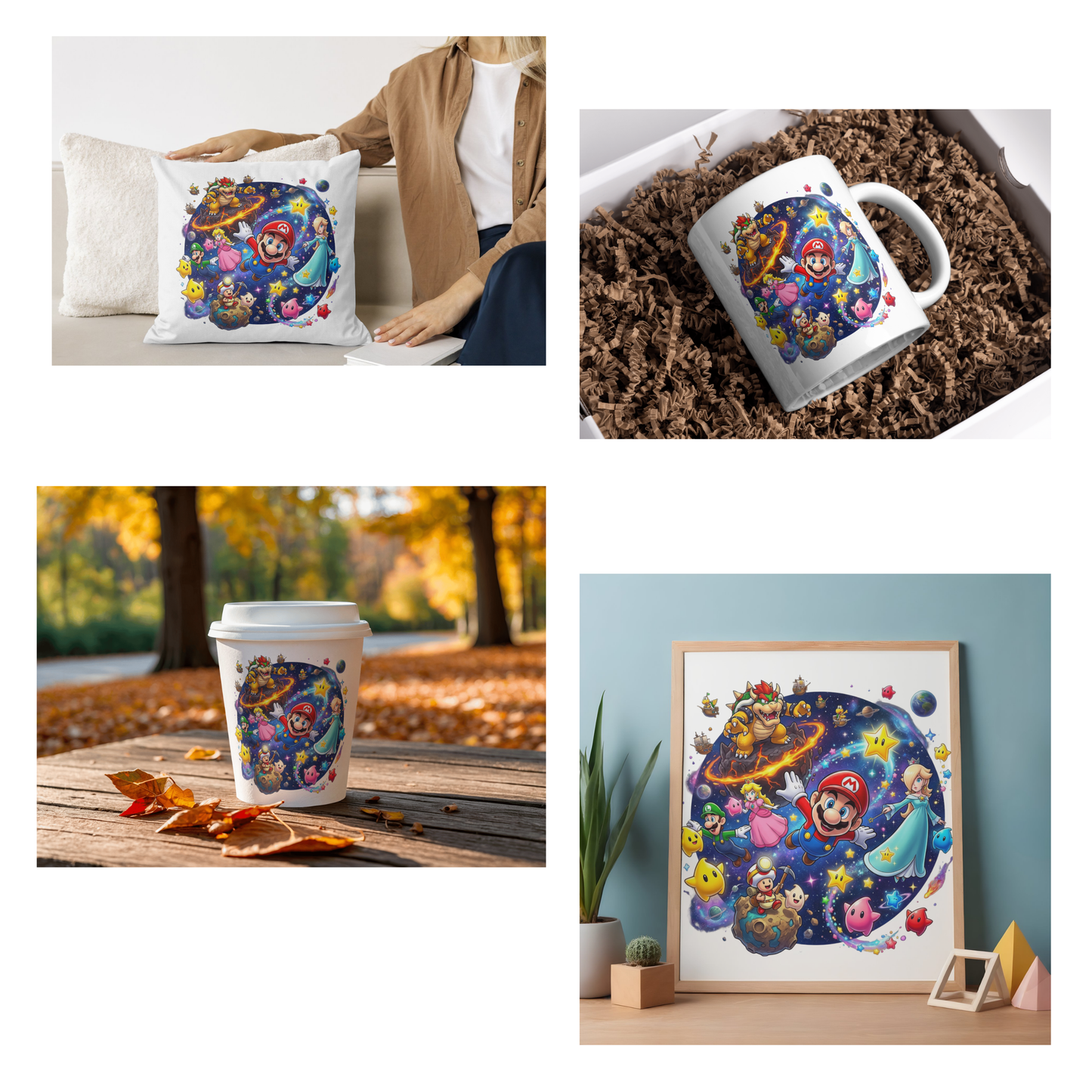 15 Super Mario Galaxy PNG | Mario Space Theme Clipart CreativeRino