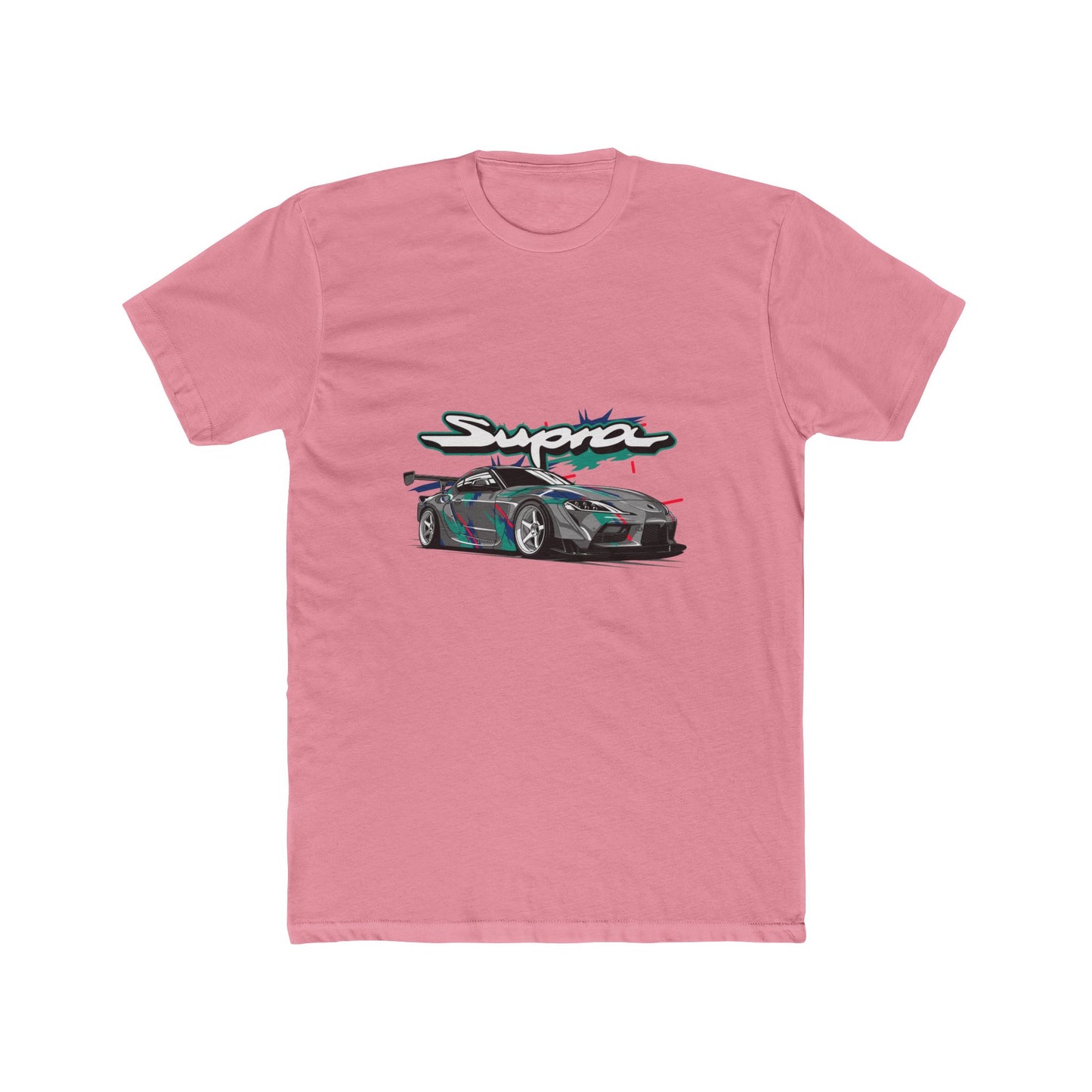 Supra Racing Unisex Cotton Crew Tee - Ideal for Car Enthusiasts - CreativeRino