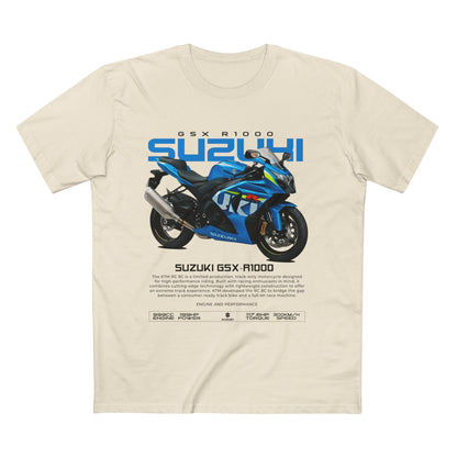 Suzuki GSX-R1000 Motorcycle Tee - Perfect T-shirt Gift for Riders & Bike Enthusiasts - CreativeRino