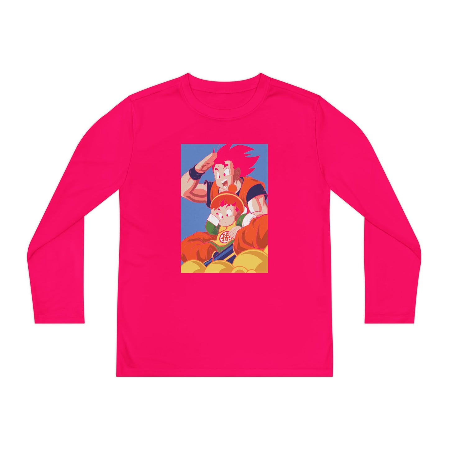 Dragon Ball Youth Long Sleeve Tee - Goku & Son T-shirt Anime Design - CreativeRino