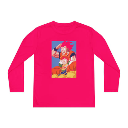 Dragon Ball Youth Long Sleeve Tee - Goku & Son T-shirt Anime Design - CreativeRino