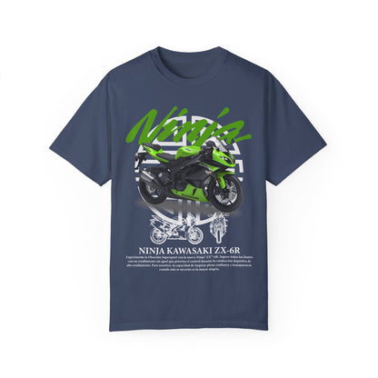 Ninja Kawasaki Z X-6R Unisex T-Shirt - Perfect for Motorcycle Enthusiasts - CreativeRino